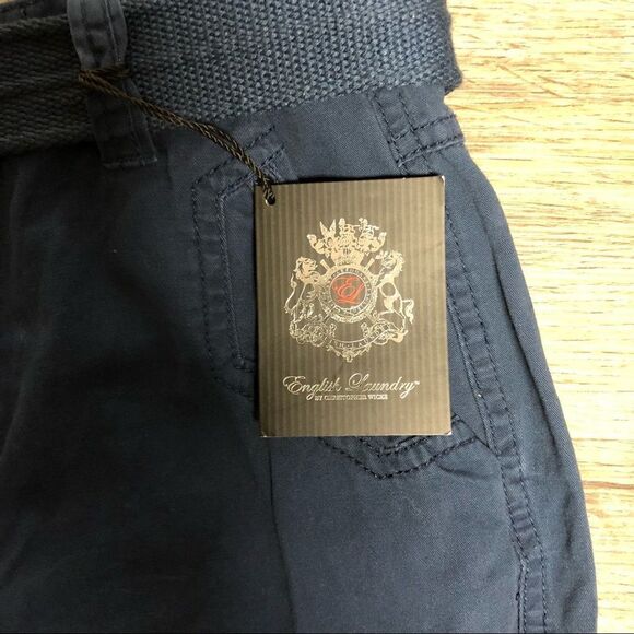 English Laundry Blue Cargo Shorts Size 12 - Picture 4 of 8